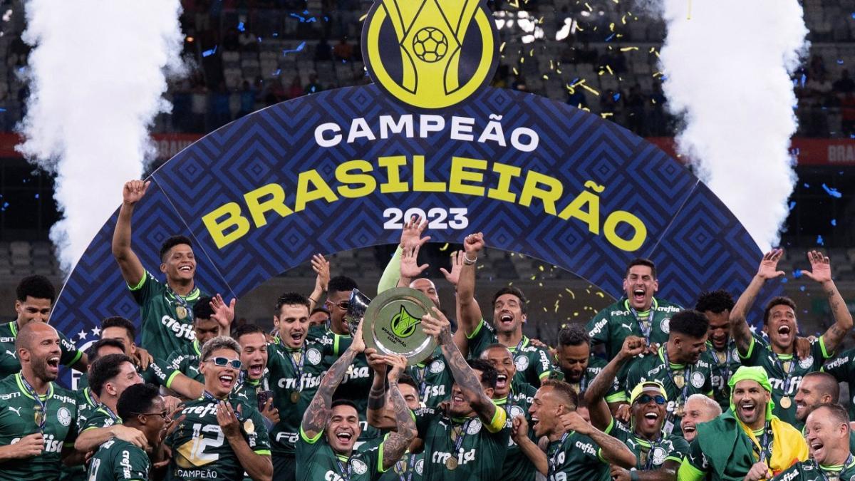Palmeiras won Brazil's Serie A in 2023
